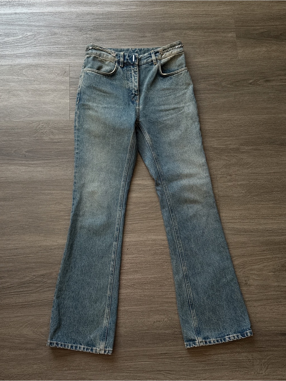GIVENCHY Classic High-Rise Women's Blue Jeans